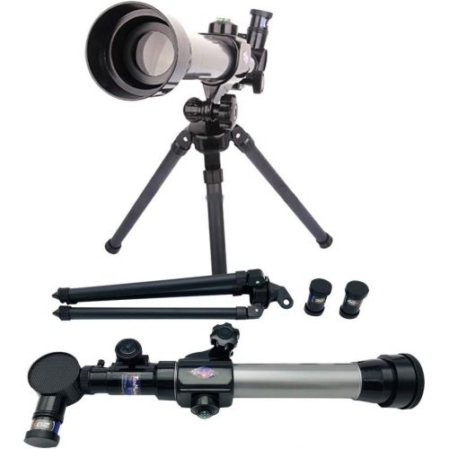  [아마존베스트]Sania Store Kids Astronomy Telescope With Tripod  20X 30X 40X Magnification Portable Travel Telescope | Lightweight,Easy-to-carry,A Great Beginners Kit For Astronomy Enthusiasts to Perform Sc