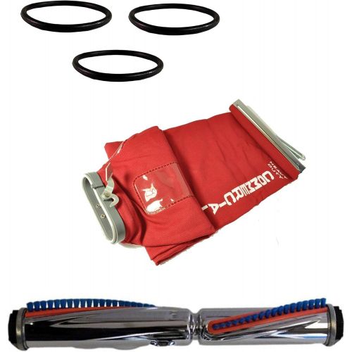  [아마존베스트]Sanitaire Eureka Commercial Vacuum Cleaner Brush Roll, Cloth Shake Out Bag, and 3 Round Vacuum Cleaner Belts