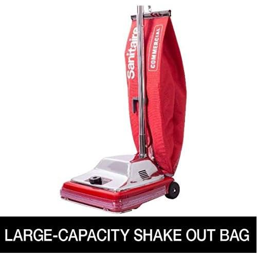  Sanitaire Tradition Upright Bagged Commercial Vacuum, SC886G 8.5 x 17.3 x 21.3