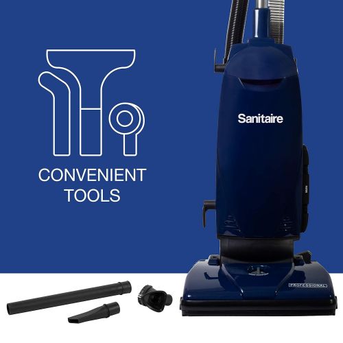  Sanitaire Professional Bagged Upright Vacuum with On-Board Tools, SL4110A