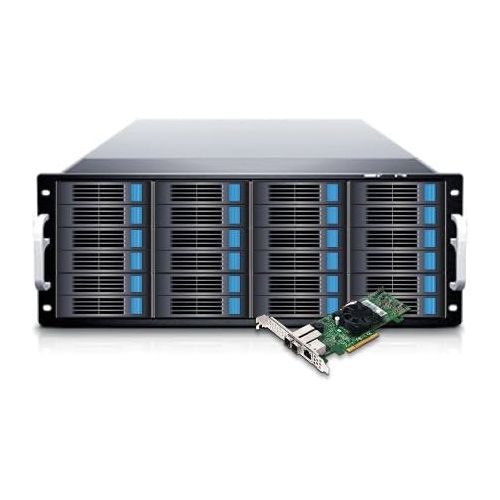  Sans Digital EliteSTOR - 4U 24 Bay 12G SASSATA to SAS JBOD with 12G SAS Expander Rackmount (ES424X12)