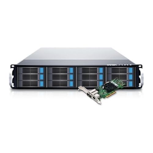  Sans Digital EliteSTOR - 4U 24 Bay 12G SASSATA to SAS JBOD with 12G SAS Expander Rackmount (ES424X12)