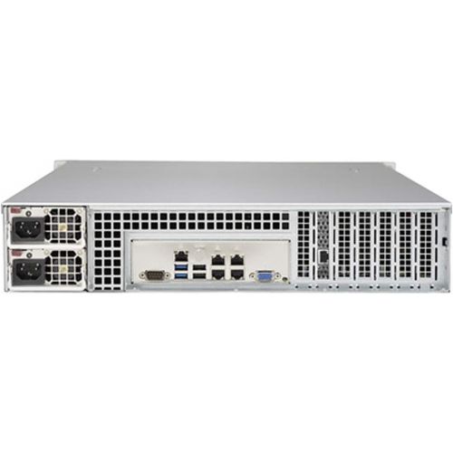  Sans Digital EliteNAS 1U 4 Bay Intel Xeon NAS + iSCSI with Redundant Power Rackmount Server EN104L+BXR (Black)