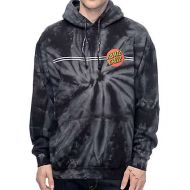 SANTA CRUZ SKATE Santa Cruz Classic Dot Spider Black Hoodie