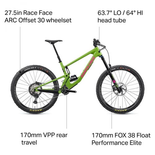 산타크루즈 Santa Cruz Bicycles Nomad Carbon XT Coil Mountain Bike