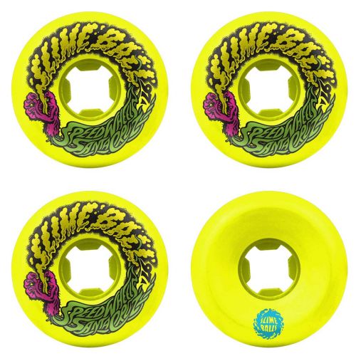 산타크루즈 Santa Cruz Skate 54mm Slime Balls Vomit Mini Neon Yellow 97a