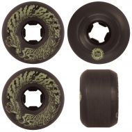 Santa Cruz Black Glow Slime Balls Mini Vomits 97a - 56mm Skateboard Wheels