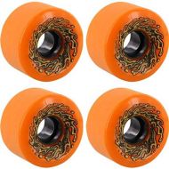 Santa Cruz Skateboards Slimeballs OG Slime Orange/Glow Skateboard Wheels - 60mm 78a (Set of 4)