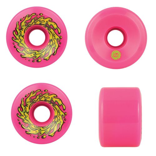 산타크루즈 Santa Cruz Skateboard Wheels + Hybrid Ceramic Bearings 66mm OG Slime