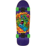 Santa Cruz Skateboard Complete Toxic Hand 80's Old School Shape 9.7