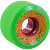 Santa Cruz Skateboards Slime Balls Mini OG Slime Green/Pink Skateboard Wheels - 54.5mm 78a (Set of 4)