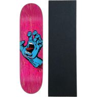 Santa Cruz Skateboards Deck Screaming Hand Pink 7.8 Inches x 31 Inches with Griptape