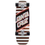 Santa Cruz Street Cruzer Complete Skateboard, 29.05 x 8.79, Black/Pink