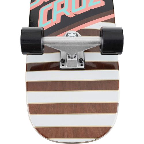 산타크루즈 Santa Cruz Street Cruzer Complete Skateboard, 29.05 x 8.79, Black/Pink