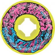 Santa Cruz Skateboards Slime Balls Vomit Mini II Yellow/Pink/Blue Skateboard Wheels - 54mm 97a (Set of 4)