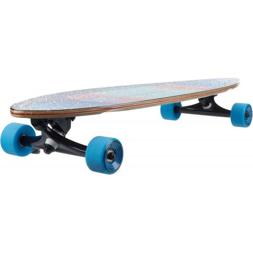 산타크루즈 Santa Cruz Skateboards Santa Cruz Iridescent Dot Pre-Built Longboard Complete - 9.25