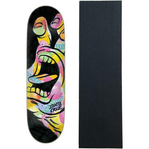 산타크루즈 Santa Cruz Skateboards Santa Cruz Skateboard Deck Hand Pseudo Everslick 8.8 x 31.95 with Grip