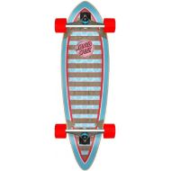 Santa Cruz Skateboards Decoder Wave Pintail Longboard Cruzer, 9.2 x 33