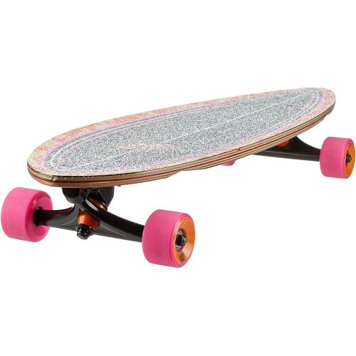 산타크루즈 Santa Cruz Toxic Dot Pintail 9.20in x 33in Cruzer Skateboard