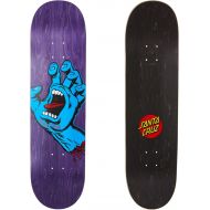 SANTA CRUZ 8.375 x 32 Skateboard Deck - Screaming Hand, Purple