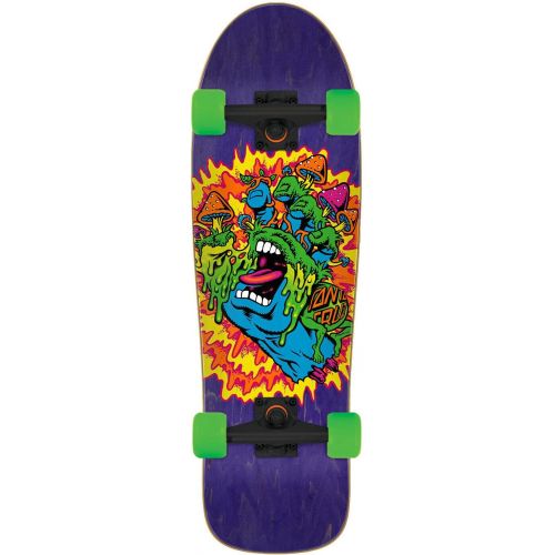 산타크루즈 Santa Cruz Skateboard Complete Toxic Hand 80s Old School Shape 9.7 x 31.7