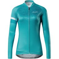 Santic Cycling Jersey Womens Long Sleeve Tops Bike Shirts Bicycle Jacket with Pockets