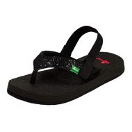 Sanuk Kids Girls Yoga Glitter Flip Flop