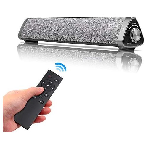  [아마존베스트]Sanwo Bluetooth Sound Bar Wired and Wireless Home Theater TV Triangle Speaker Bar with Remote Control,TF Card- Surround SoundBar for TV/PC/Phones/Tablets, 2 X 5W Compact Sound Bar