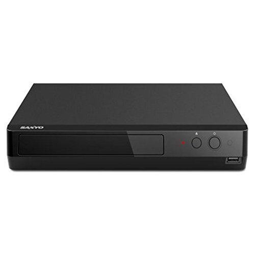  Sanyo DVD / CD Player Dolby Digital, Energy Star, Parental Lock, Trilingual On-Screen Display with Remote (Renewed)