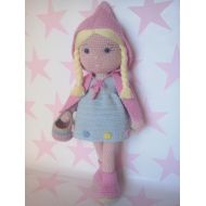 SarahVanDolls Little Riding Hood Rosalyn handmade 100% cotton. Made with love from Spain.