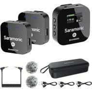 Saramonic Blink900 S2 Wireless Lavalier Microphones for DSLR Cameras Camcorder Computer, Dual-Channel, 6H Battery Life, 656ft Transmission for Video Recording Vlog Live Streaming