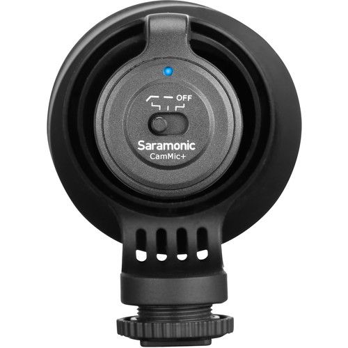  Saramonic CamMic+ Battery-Powered Camera-Mount Shotgun Microphone for DSLR Cameras and Smartphones