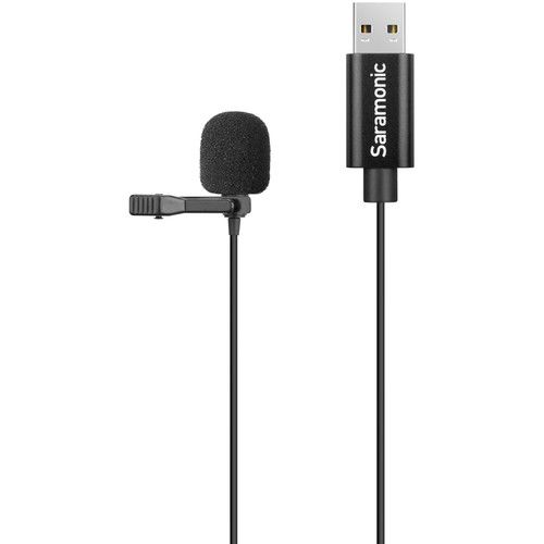  Saramonic SR-ULM10 Omnidirectional USB Lavalier Microphone (6.5' Cable)