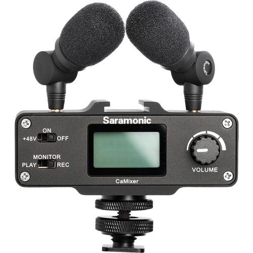  Saramonic SR-XM1 3.5mm TRS Unidirectional Mic for DSLR Cameras and Camcorders