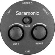 Saramonic AX1 Passive 2-Channel Audio Mixer for Cameras, Smartphones, Tablets, and Computers