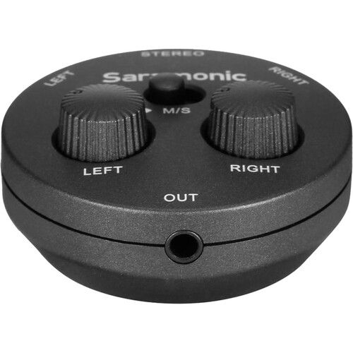  Saramonic AX1 Passive 2-Channel Audio Mixer for Cameras, Smartphones, Tablets, and Computers