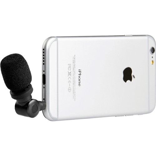  Saramonic SmartMic Condenser Microphone for iOS and Mac (3.5mm Connector)