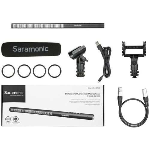  Saramonic SoundBird T3L Long Shotgun Microphone