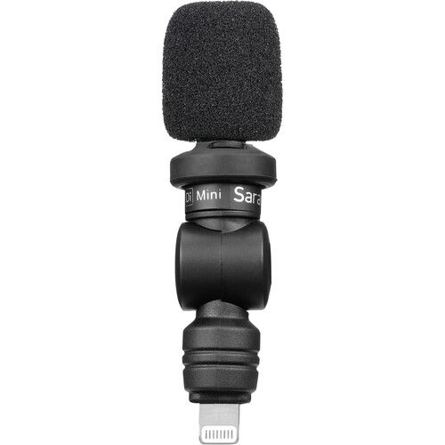  Saramonic SmartMic Di Mini Ultracompact Omnidirectional Condenser Microphone for Lightning iOS Mobile Devices