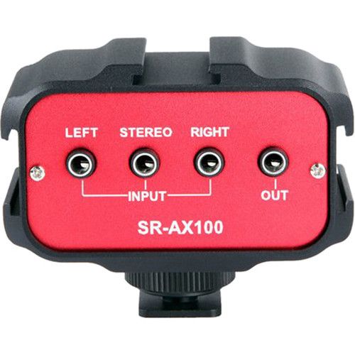  Saramonic SR-AX100 Passive 2-Channel Audio Adapter for DSLR Cameras