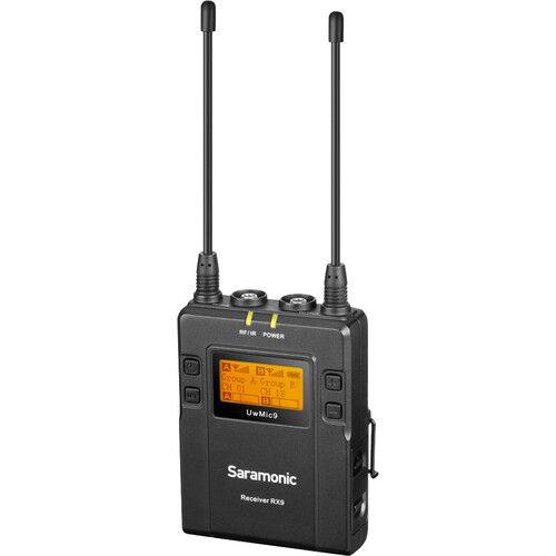  Saramonic UwMic9 Camera-Mount Wireless Cardioid Handheld Microphone System (514 to 596 MHz)