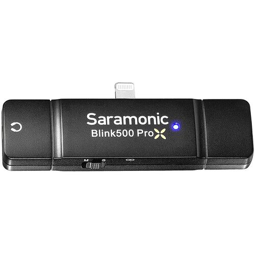  Saramonic Blink 500 ProX RXDi Dual-Channel Digital Wireless Receiver with Lightning Connector (2.4 GHz)