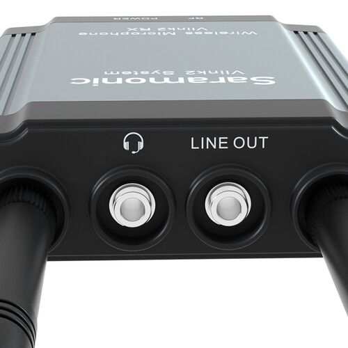  Saramonic Vlink2 Kit1 Camera-Mount Wireless Omni Lavalier Microphone System with Talkback (2.4 GHz)