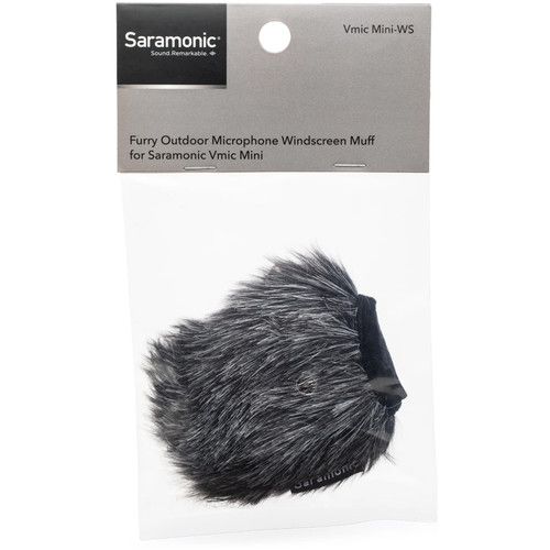  Saramonic Vmic Mini-WS Slide-On Furry Windscreen