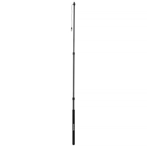  Saramonic Boompole Light Universal 3-Section Carbon Fiber Boompole with Internal Coiled XLR Cable (8.2')
