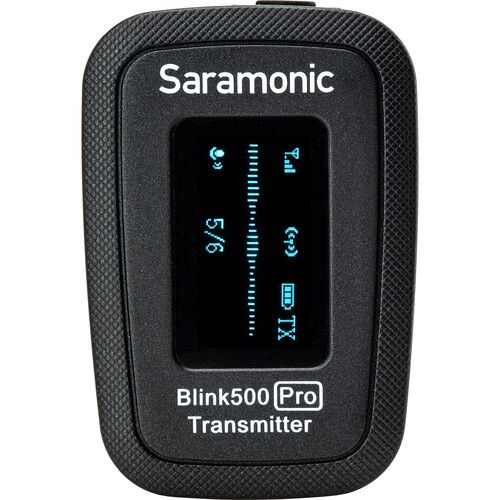  Saramonic Blink 500 Pro TX Transmitter with Built-In Mic and Lavalier Mic (2.4 GHz)