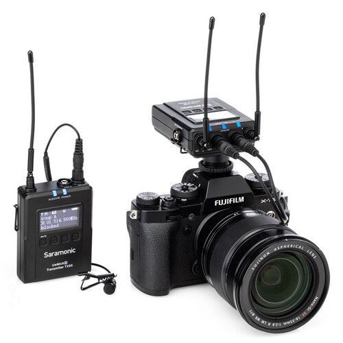  Saramonic UWMIC9S KIT1 Camera-Mount Wireless Omni Lavalier Microphone System (514 to 596 MHz)