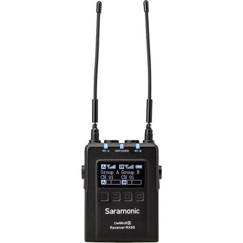  Saramonic UWMIC9S KIT1 Camera-Mount Wireless Omni Lavalier Microphone System (514 to 596 MHz)