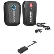 Saramonic Blink 500 B1 Digital Camera-Mount Wireless System with Lapel Mic & GoPro Pro 3.5mm Mic Adapter