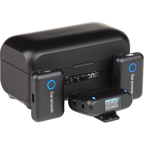  Saramonic Blink 500 B2+ 2-Person Wireless Clip-On Microphone System for Cameras and Mobile Devices (2.4 GHz)